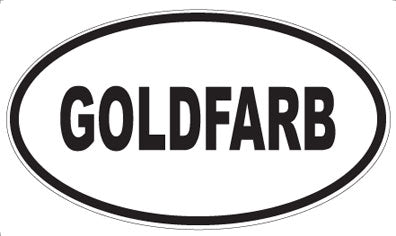 GOLDFARB - Oval Magnet