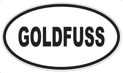GOLDFUSS - Oval Magnet