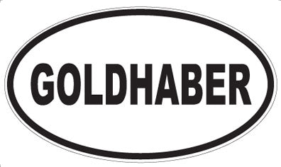 GOLDHABER - Oval Magnet