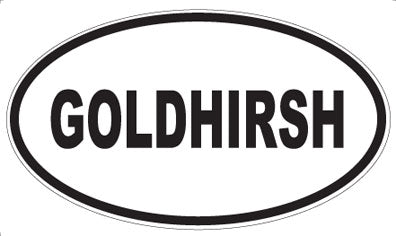 GOLDHIRSH - Oval Magnet