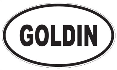 GOLDIN - Oval Magnet