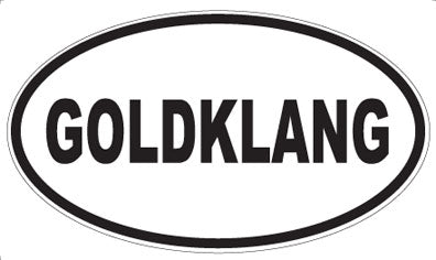 GOLDKLANG - Oval Magnet