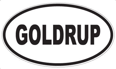 GOLDRUP - Oval Magnet