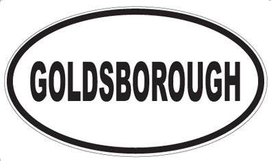 GOLDSBOROUGH - Oval Magnet