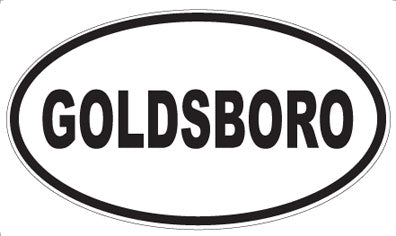 GOLDSBORO - Oval Magnet