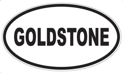 GOLDSTONE - Oval Magnet
