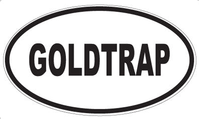 GOLDTRAP - Oval Magnet