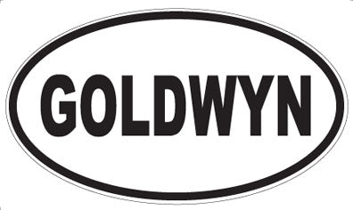 GOLDWYN - Oval Magnet
