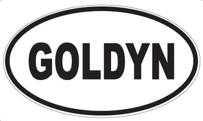 GOLDYN - Oval Magnet
