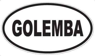 GOLEMBA - Oval Magnet