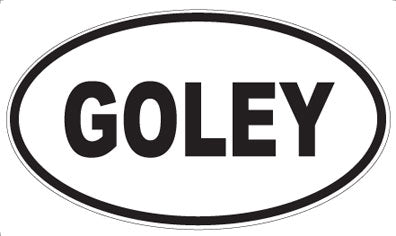 GOLEY - Oval Magnet