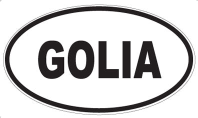 GOLIA - Oval Magnet