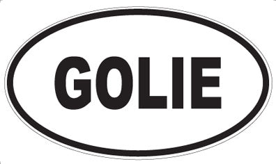 GOLIE - Oval Magnet