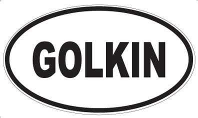 GOLKIN - Oval Magnet