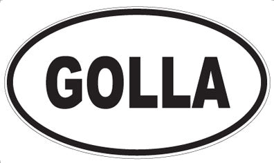 GOLLA - Oval Magnet