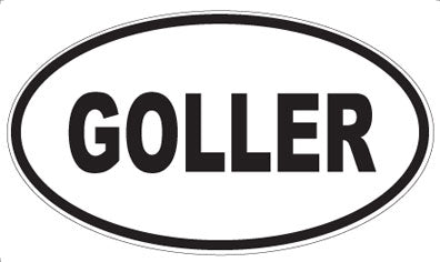 GOLLER - Oval Magnet