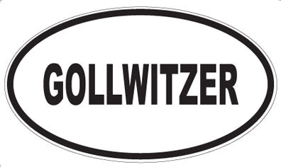 GOLLWITZER - Oval Magnet