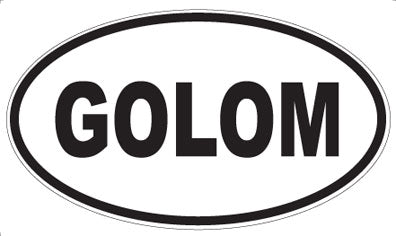 GOLOM - Oval Magnet