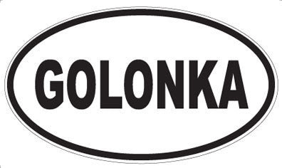 GOLONKA - Oval Magnet