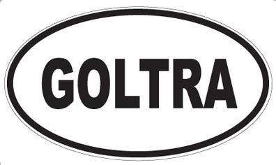 GOLTRA - Oval Magnet