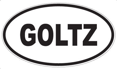 GOLTZ - Oval Magnet