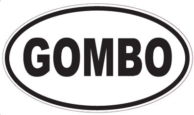 GOMBO - Oval Magnet