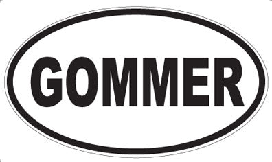 GOMMER - Oval Magnet