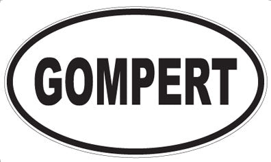 GOMPERT - Oval Magnet