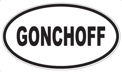 GONCHOFF - Oval Magnet