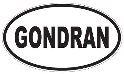 GONDRAN - Oval Magnet