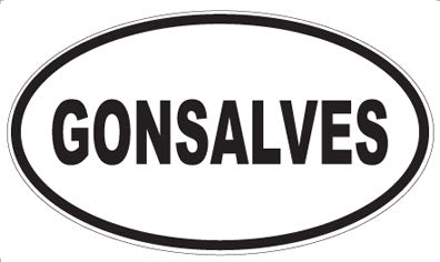 GONSALVES - Oval Magnet