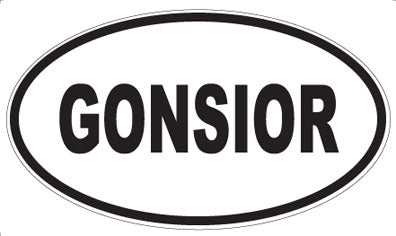 GONSIOR - Oval Magnet