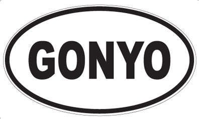 GONYO - Oval Magnet