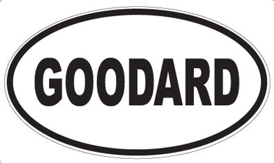 GOODARD - Oval Magnet