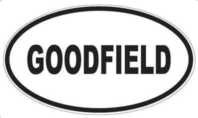 GOODFIELD - Oval Magnet