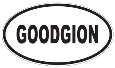 GOODGION - Oval Magnet