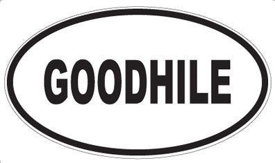 GOODHILE - Oval Magnet