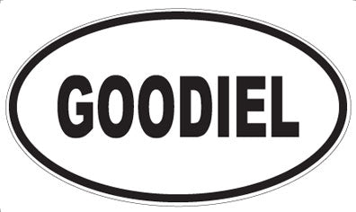 GOODIEL - Oval Magnet