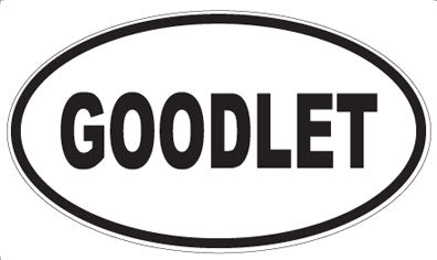 GOODLET - Oval Magnet