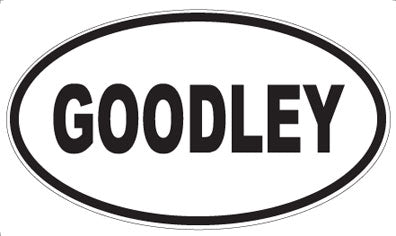 GOODLEY - Oval Magnet