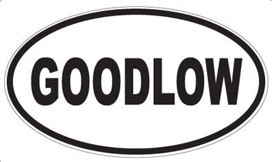 GOODLOW - Oval Magnet