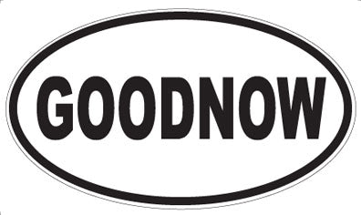 GOODNOW - Oval Magnet