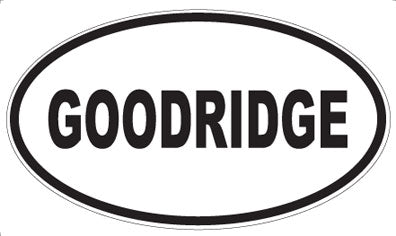 GOODRIDGE - Oval Magnet