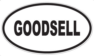 GOODSELL - Oval Magnet
