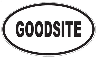 GOODSITE - Oval Magnet