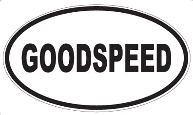 GOODSPEED - Oval Magnet