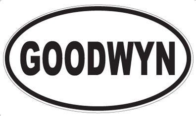 GOODWYN - Oval Magnet