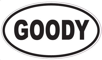 GOODY - Oval Magnet