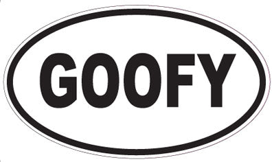 GOOFY - Oval Magnet
