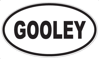 GOOLEY - Oval Magnet